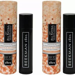 Beekman 1802 🍊 Honey Orange Goat Milk Lip Balm  - YOU WILL RECEIVE 2